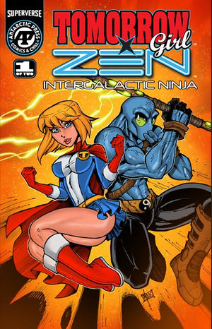 TOMORROW GIRL X ZEN INTERGALACTIC NINJA #1 (OF 2) CVR B BILL MAUS VAR 12/23/2026