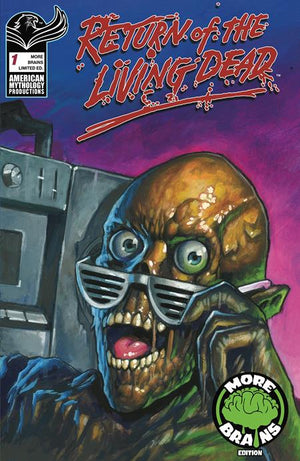 RETURN LIVING DEAD #1 PAUL MAITLAND MORE BRAINS LIMITED EDITION (MR) 12/02/2026
