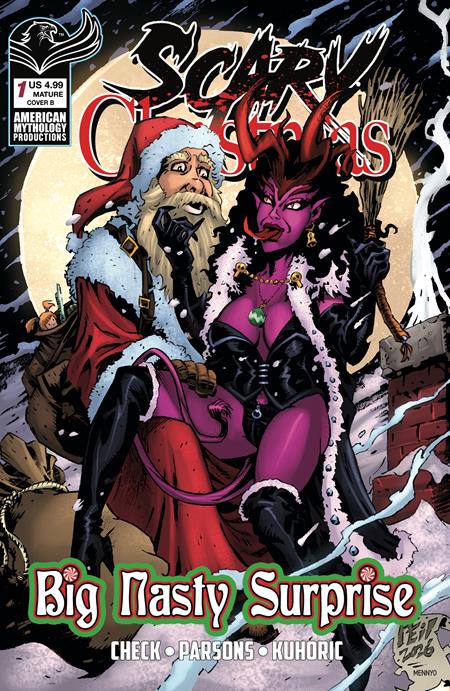 SCARY CHRISTMAS BIG NASTY SURPRISE #1 CVR B NEIL VOKES VAR (MR) 12/23/2026