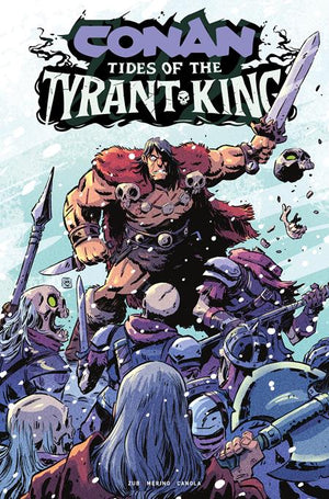CONAN THE BARBARIAN TIDES OF THE TYRANT KING #4 (OF 4) CVR F DEREK LAUFMAN FOIL VAR (MR) 12/16/2026