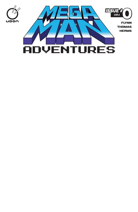 MEGA MAN ADVENTURES #0 (ONE SHOT) CVR D BLANK SKETCH VAR 12/09/2026