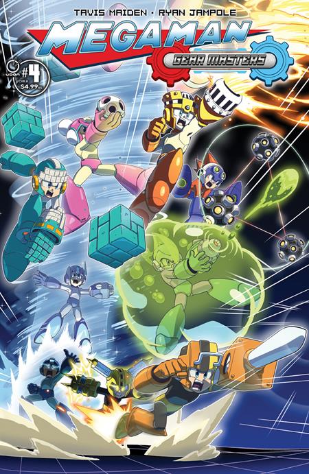 MEGA MAN GEAR MASTERS #4 (OF 5) CVR A RYAN JAMPOLE 12/23/2026