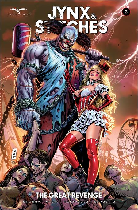 JYNX AND STITCHES GREAT REVENGE #3 (OF 3) CVR A HAKAN AYDIN 12/09/2026