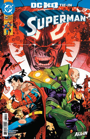 SUPERMAN #34 CVR A DAN MORA (DC K.O.) 01/28/26