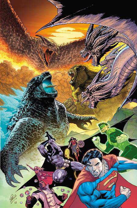 JUSTICE LEAGUE VS GODZILLA VS KONG 2 #7 (OF 7) CVR A CHRISTIAN DUCE 01/28/26