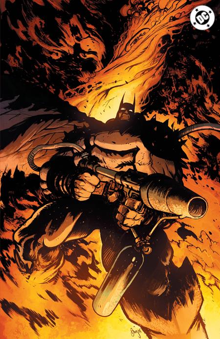 ABSOLUTE BATMAN 2025 ANNUAL #1 (ONE SHOT) 2ND PRINT CVR D DANIEL WARREN JOHNSON FLAME THROWER FOIL VAR 1/21/26