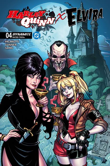 HARLEY QUINN X ELVIRA #4 CVR B CHAD HARDIN VAR 01/07/26