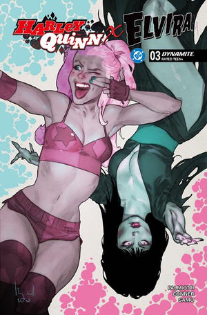 HARLEY QUINN X ELVIRA #4 CVR D BEN CALDWELL VAR 01/07/26