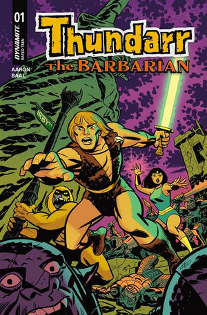 THUNDARR THE BARBARIAN #1 CVR F MICHAEL CHO FOIL VAR 01/21/26