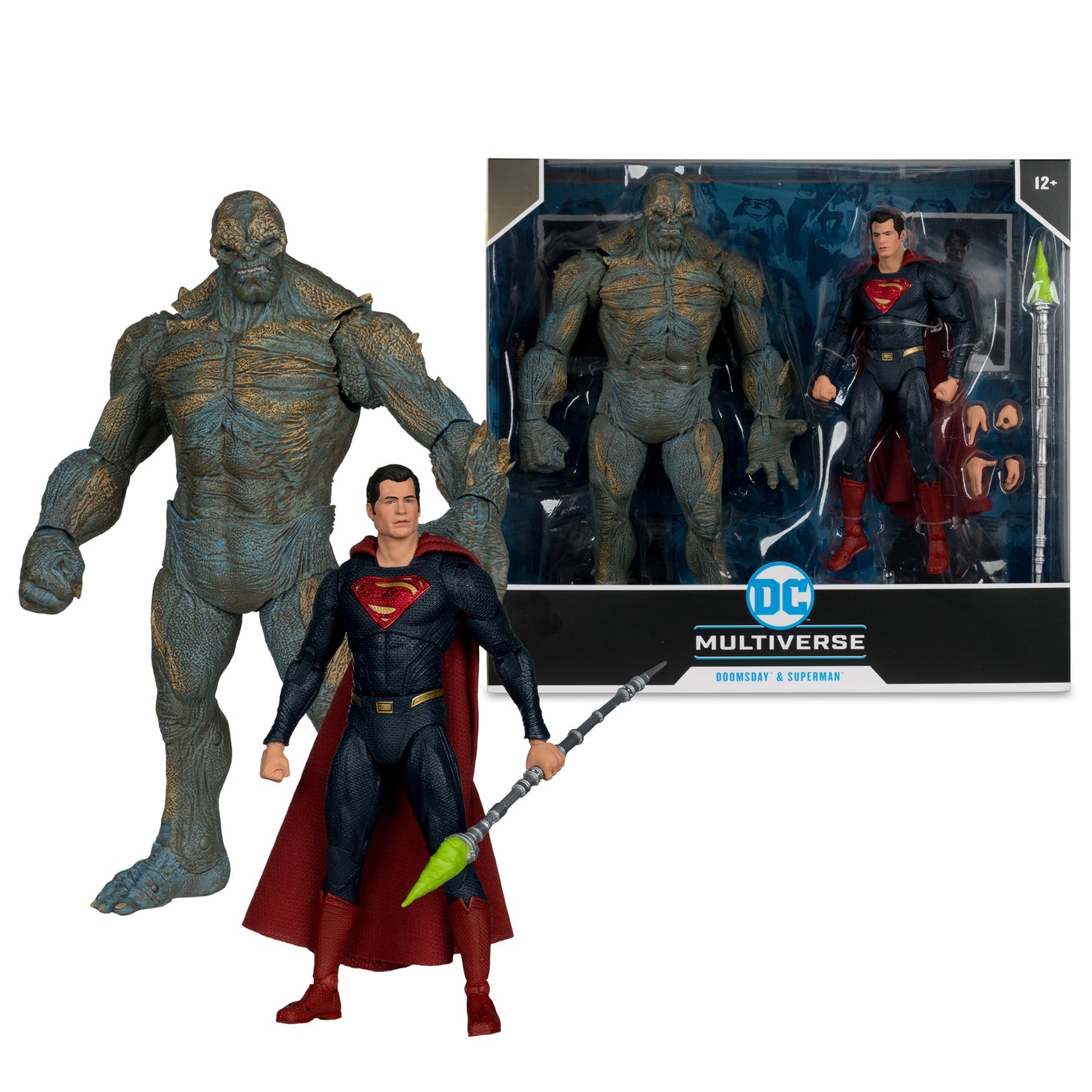 MCFARLANE TOYS - DC MULTIVERSE - BVS DOOMSDAY V SUPERMAN 2PACK