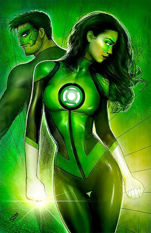 GREEN LANTERN CORPS #1 CVR F NATHAN SZERDY FOIL VAR