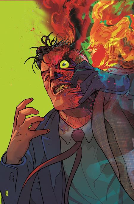 TWO-FACE #3 (OF 6) CVR B CHRISTIAN WARD CARD STOCK VAR