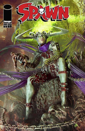 SPAWN #363 BJORN BARENDS COVER *SIGNED*