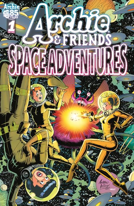 ARCHIE & FRIENDS #20 SPACE ADVENTURES CVR B ANDREW PEPOY JASON MILLET VAR 02/25/2026