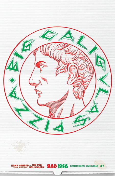 HANK HOWARD PIZZA DETECTIVE THE TWO HOLLYWOODS #2 (OF 2) CVR C DAVID LAPHAM PIZZA BOX DESIGN VAR 02/11/2026
