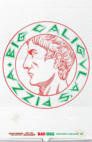 HANK HOWARD PIZZA DETECTIVE THE TWO HOLLYWOODS #2 (OF 2) CVR C DAVID LAPHAM PIZZA BOX DESIGN VAR 02/11/2026