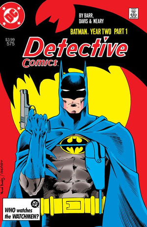 DETECTIVE COMICS #575 FACSIMILE EDITION CVR B ALAN DAVIS FOIL VAR (YEAR TWO PART 1 OF 4) 02/18/2026