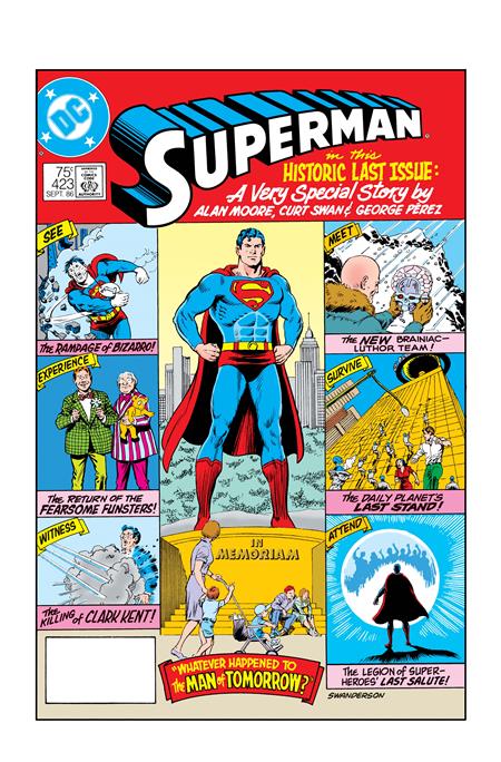 SUPERMAN #423 FACSIMILE EDITION CVR A CURT SWAN (WHATEVER HAPPENED TO THE MAN OF TOMORROW PART 1 OF 2) 02/11/2026