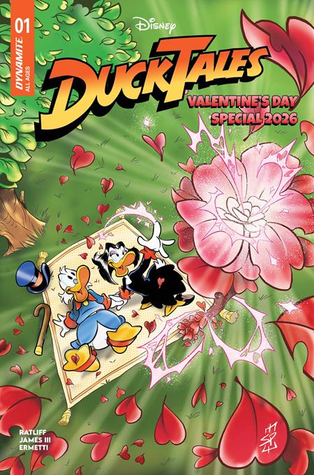 DUCKTALES VALENTINES DAY SPECIAL 2026 #1 (ONE SHOT) CVR C STEFANO PORCU VAR 02/11/2026