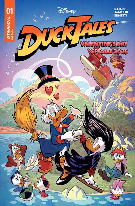 DUCKTALES VALENTINES DAY SPECIAL 2026 #1 (ONE SHOT) CVR D LIBERO ERMETTI VAR 02/11/2026
