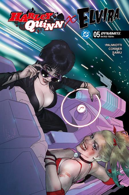 HARLEY QUINN X ELVIRA #5 CVR D BEN CALDWELL VAR 02/18/2026