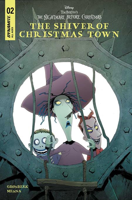 TIM BURTONS THE NIGHTMARE BEFORE CHRISTMAS THE SHIVER OF CHRISTMAS TOWN #2 CVR A JAE LEE 02/04/2026