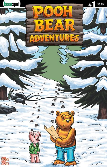 POOH BEAR ADVENTURES #1 CVR D JOSE CHIRINOS (BAGGED WITH TRADING CARD) 02/18/2026