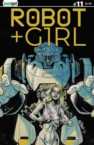 ROBOT + GIRL #11 CVR C JOHN LUCAS BAGGED WITH TRADING CARD VAR 02/25/2026