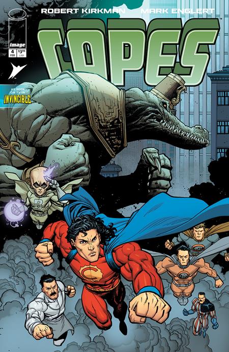 INVINCIBLE UNIVERSE CAPES #4 CVR A RYAN OTTLEY & DAVE MCCAIG 02/25/2026