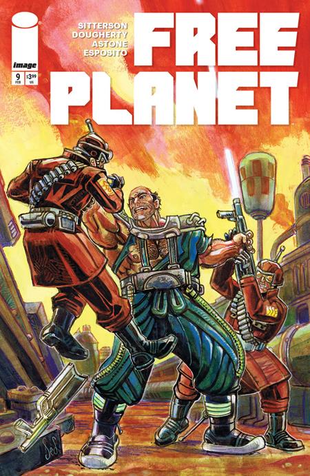 FREE PLANET #9 CVR B JED DOUGHERTY VAR 02/11/2026