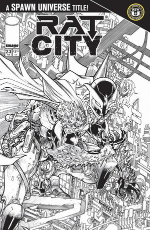 SPAWN RAT CITY #23 CVR B HARVEY TOLIBAO B&W VAR 02/11/2026