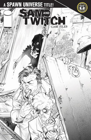 SPAWN SAM AND TWITCH CASE FILES #24 CVR B IG GUARA B&W VAR 02/04/2026