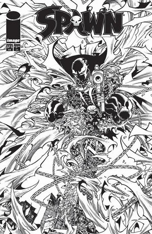 SPAWN #375 CVR B HARVEY TOLIBAO B&W VAR 02/11/2026