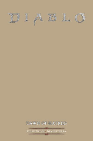 DIABLO DAWN OF HATRED #1 (OF 4) CVR E BLANK SKETCH VAR (MR) 02/11/2026