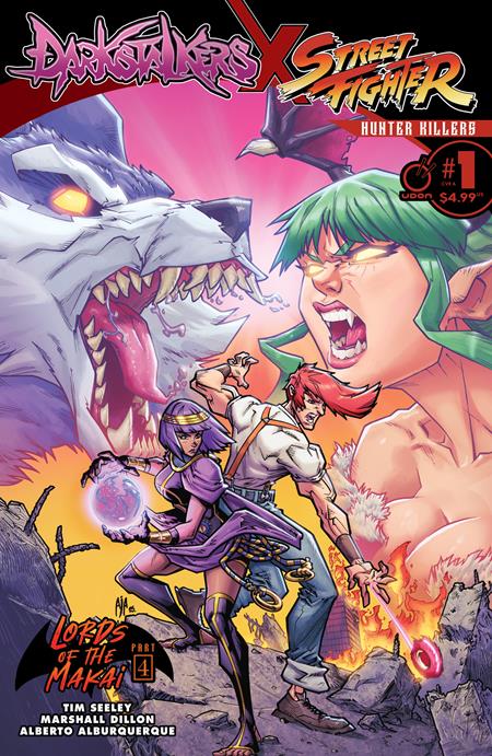 DARKSTALKERS X STREET FIGHTER HUNTER KILLERS #1 (ONE SHOT) CVR A ALBERTO ALBURQUERQUE 02/25/2026