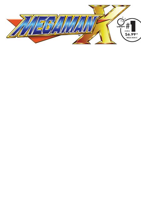 MEGA MAN X #1 (OF 5) CVR D BLANK SKETCH VAR 02/18/2026