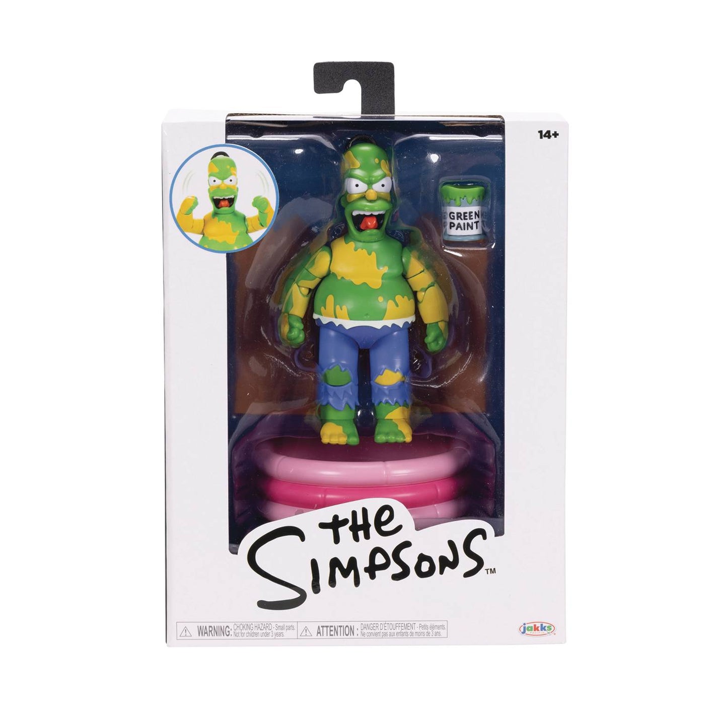 JAKKS PACIFIC - SIMPSONS PREMIUM 5” - FURIOUS HOMER