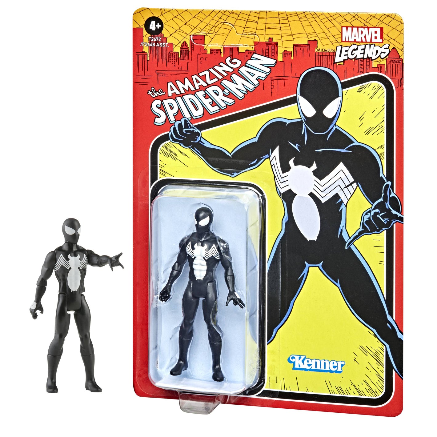 MARVEL LEGENDS - RETRO 3.75 INCH - SYMBIOTE SPIDER-MAN