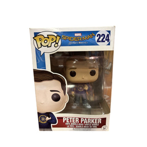 FUNKO POP! SPIDER-MAN HOMECOMING PETER PARKER 224 MCU