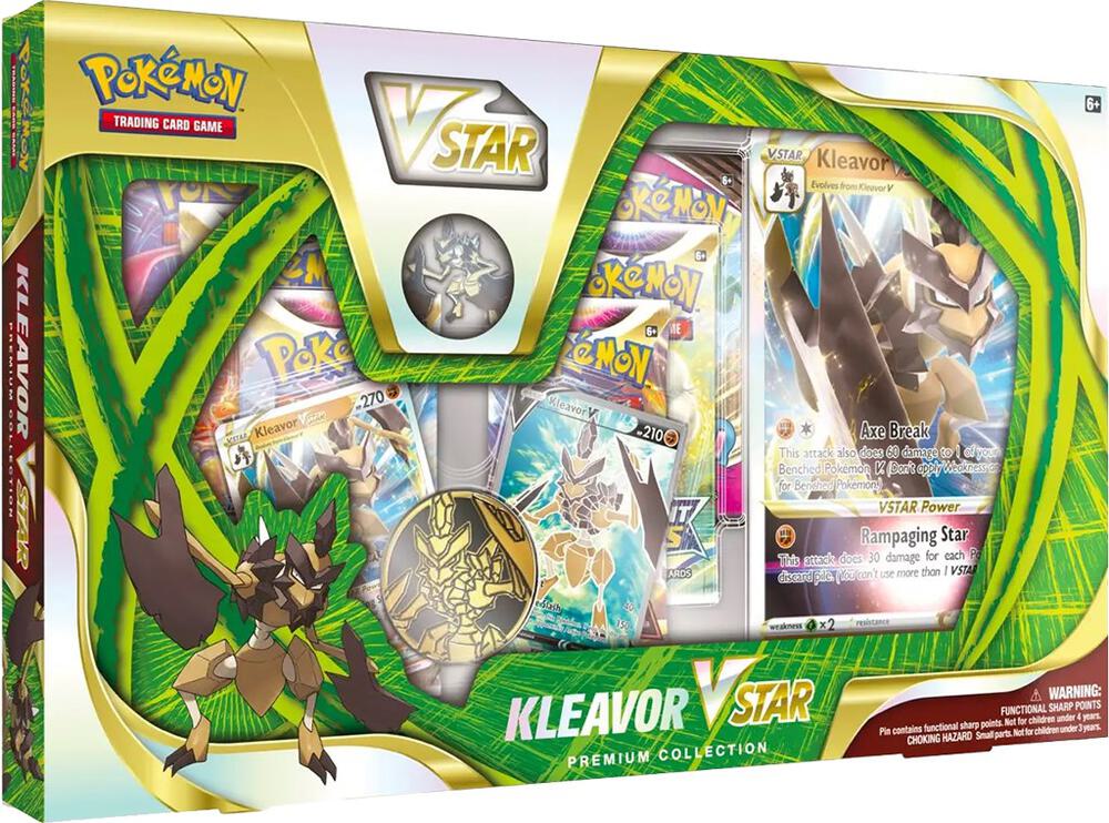 POKEMON TCG - KLEAVOR V STAR PREMIUM COLLECTION