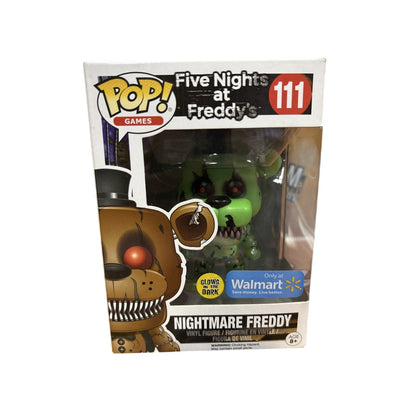 FUNKO POP! FIVE NIGHTS AT FREDDY’S NIGHTMARE FREDDY WALMART EXCLUSIVE 111 FNAF