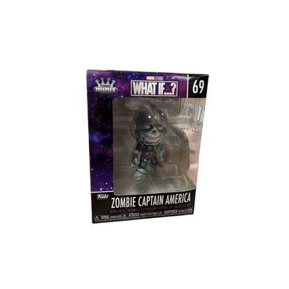 FUNKO MINIS! MARVEL WHAT IF? ZOMBIE CAPTAIN AMERICA 69 NEW IN BOX!!