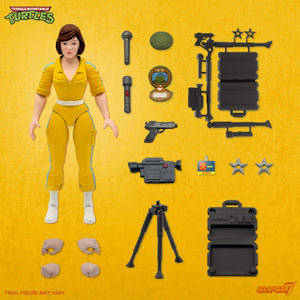 SUPER 7 - TEENAGE MUTANT NINJA TURTLES ULTIMATES- APRIL O’NEIL