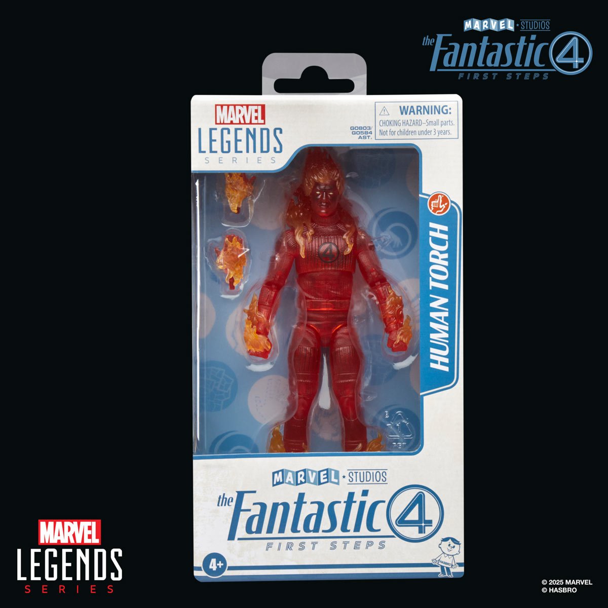 MARVEL LEGENDS - FANTASTIC FOUR: FIRST STEPS - HUMAN TORCH
