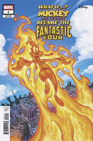 WHAT IF MICKEY & FRIENDS BECAME FANTASTIC FOUR #1 YOUNG VAR