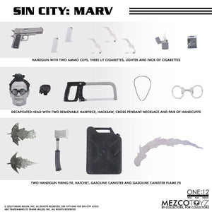 MEZCO ONE 12 - SIN CITY - MARV (JUNE 2026)