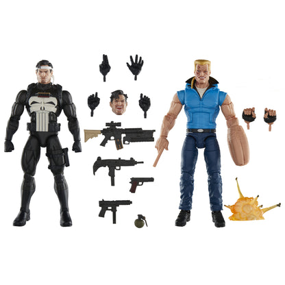 MARVEL LEGENDS - PUNISHER & BUSHWACKER 2 PACK (NOV 2024)