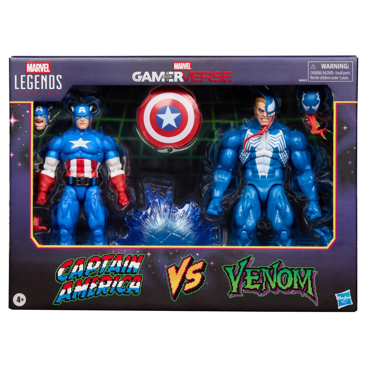 MARVEL LEGENDS - GAMERVERSE - CAPTAIN AMERICA VS VENOM
