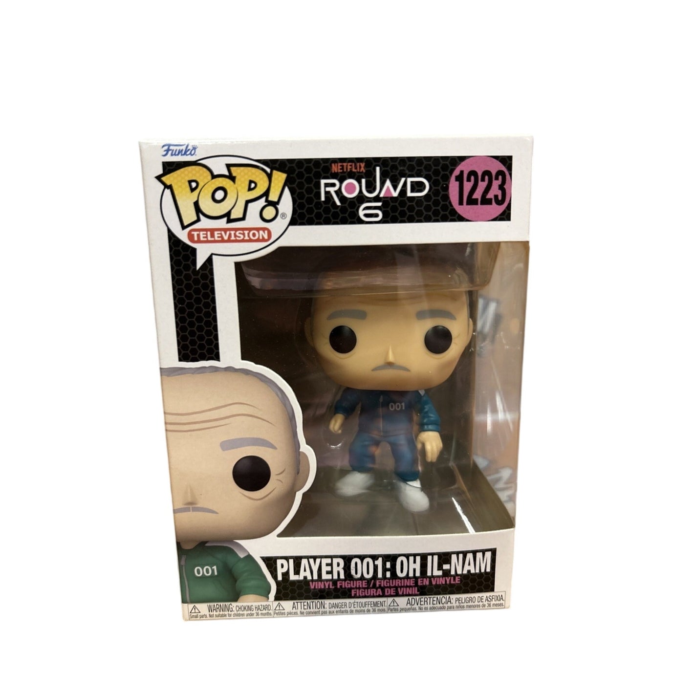 FUNKO POP! - TV - ROUND 6 (SQUID GAMES)  PLAYER 001: OH IL-NAM