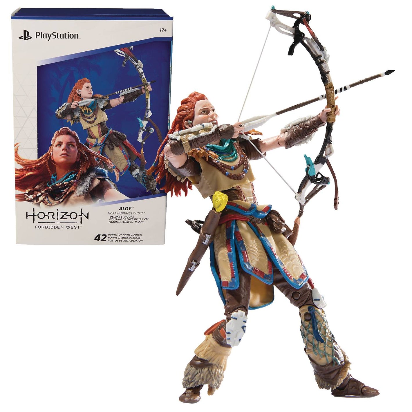 SPINMASTER LTD - HORIZON FORBIDDEN WEST - DLX ALOY NORA HUNTRESS OUTFIT